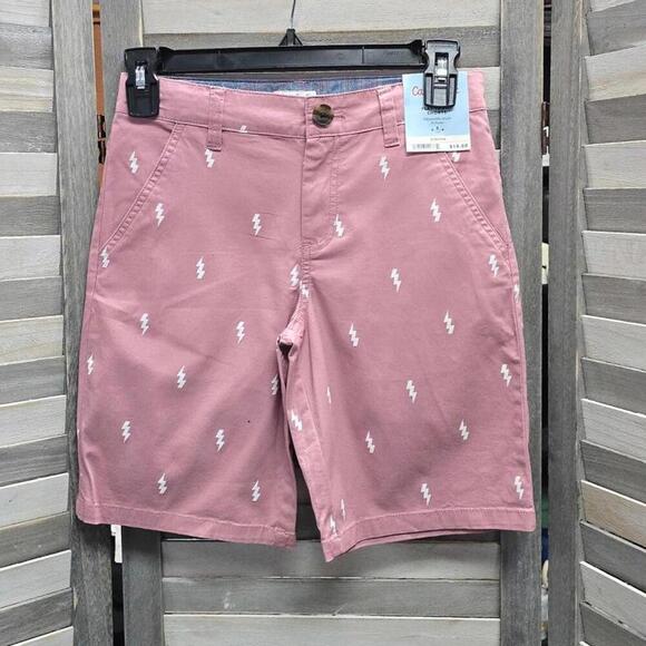 Boys' Flat Front 'at the Knee' Chino Shorts | Cat & Jack | 8 - Picture 1 of 12